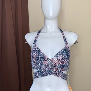 Women’s since XS bikini top multi color